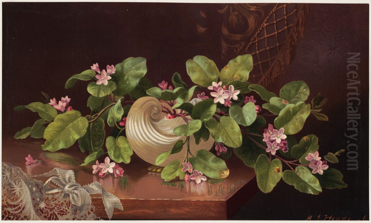 Flowers Of Hope Oil Painting by Martin Johnson Heade