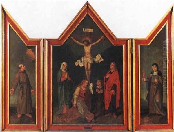 The Crucifixion Oil Painting by Willem Claesz Heda