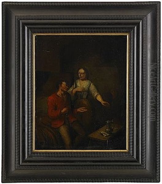 Vardshusscen Oil Painting by Egbert Van Heemskerck