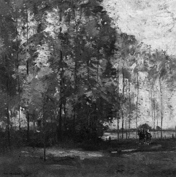 Ausritt Oil Painting by Walter Heimig