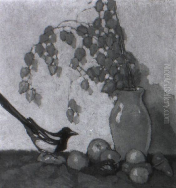 Stilleben Oil Painting by Walter Heimig