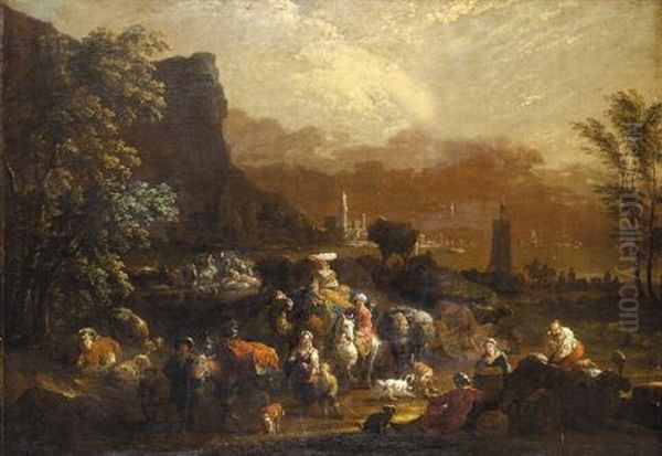 Ultima Cena Oil Painting by Joseph The Elder Heintz