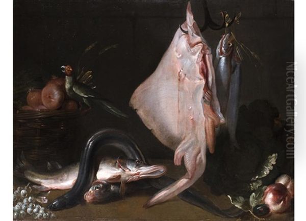 Der Heilige Hieronymus Mit Einem Engel Oil Painting by Joseph The Elder Heintz