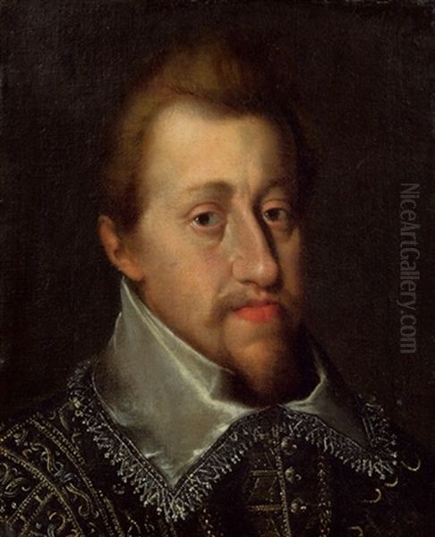Kaiser Ferdinand Ii Oil Painting by Joseph The Elder Heintz