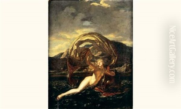 Le Triomphe De Galatee Oil Painting by Joseph The Elder Heintz