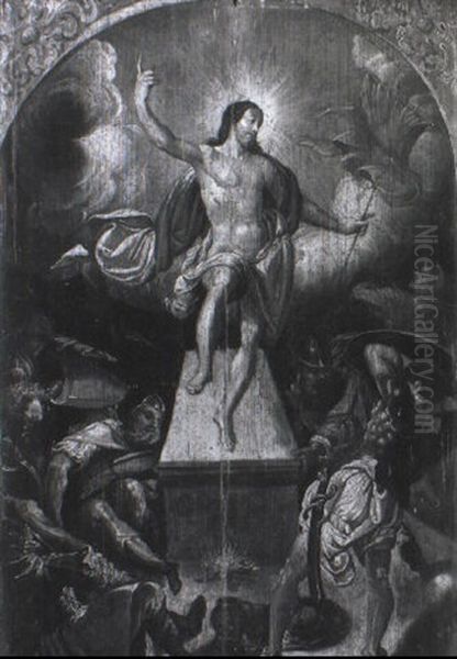 Die Auferstehung Christi Oil Painting by Joseph The Elder Heintz