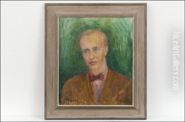 Herra Lindblad - Herr Lindblad Oil Painting by Ester Helenius