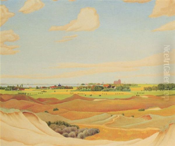 Walcheren Oil Painting by Johan Van Hell