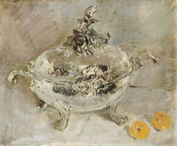 Piece D'orfevrerie Oil Painting by Paul Cesar Helleu