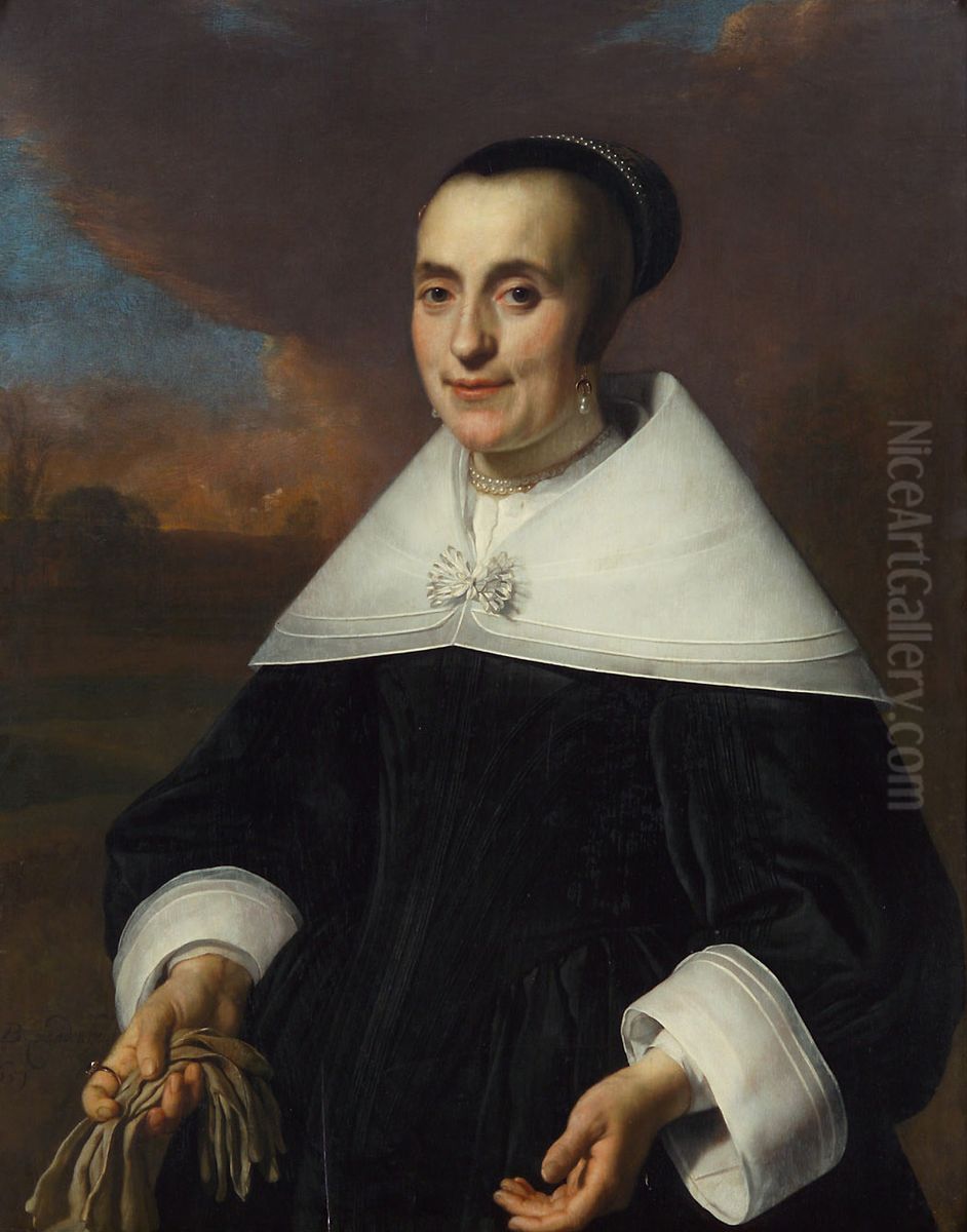 Bildnis Einer Dame Oil Painting by Bartholomeus Van Der Helst