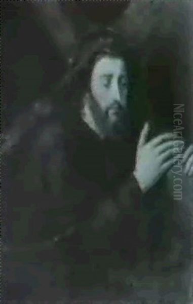 Kreuztragender Christus Oil Painting by Jan van Hemessen