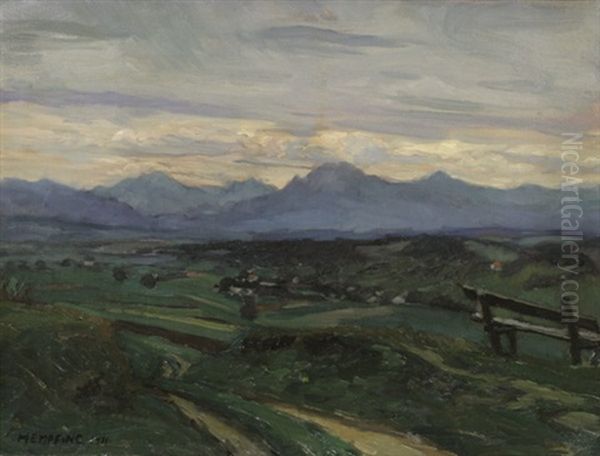 Fohntag Oil Painting by Wilhelm Hempfing