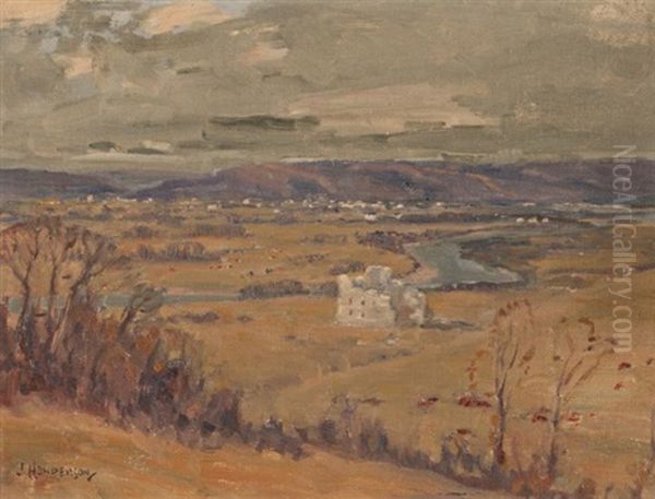 The Valley Stream Oil Painting by Henderson, James