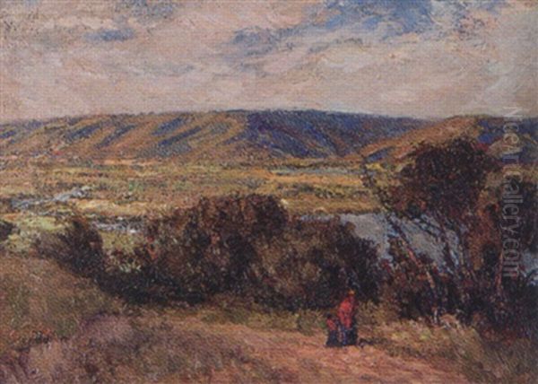 Untitled - Qu'appelle Valley Oil Painting by Henderson, James