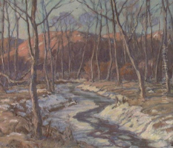 The Break-up Oil Painting by Henderson, James