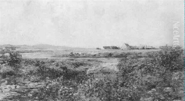An Ayrshire River Oil Painting by John Henderson