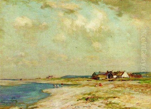 On The Beach Oil Painting by John Henderson