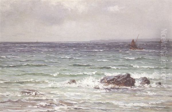 A Northerly Breeze Oil Painting by Joseph Henderson