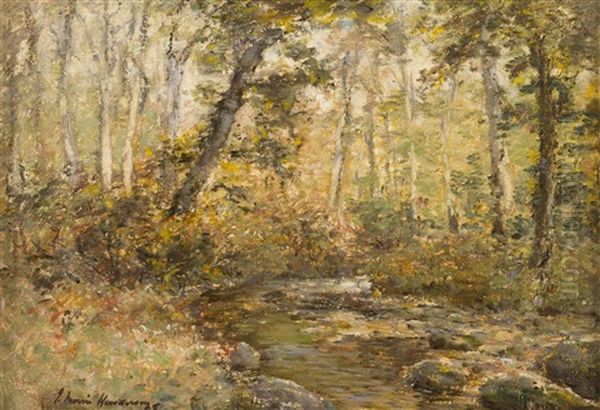 Children On The Beach Oil Painting by Joseph Morris Henderson