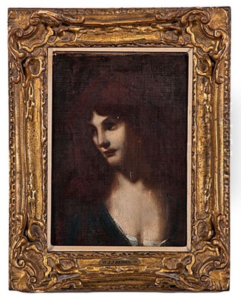 Portrait Oil Painting by Jean Jacques Henner