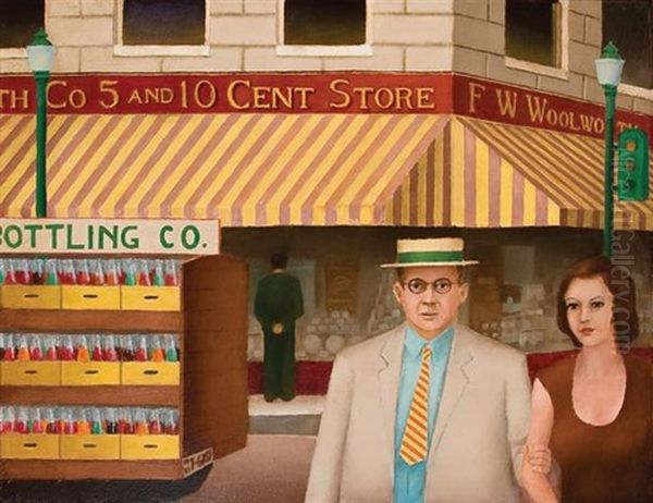 F.w. Woolworth Oil Painting by Wilhelm Henning