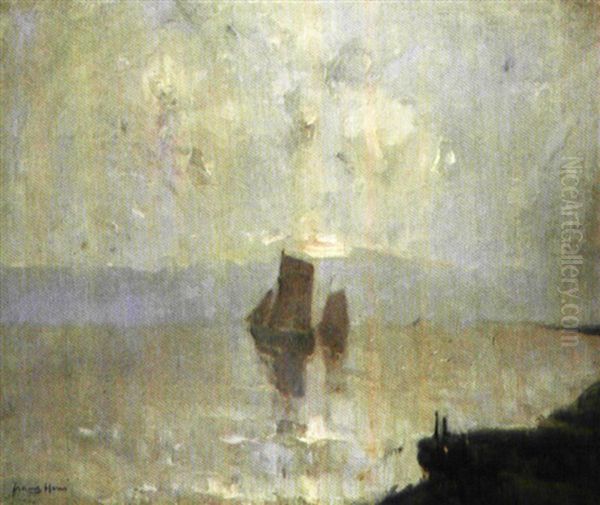 Matin Sur L'escaut Oil Painting by Frans Hens