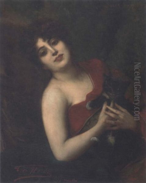 Docle Farniente Oil Painting by Leon Herbo