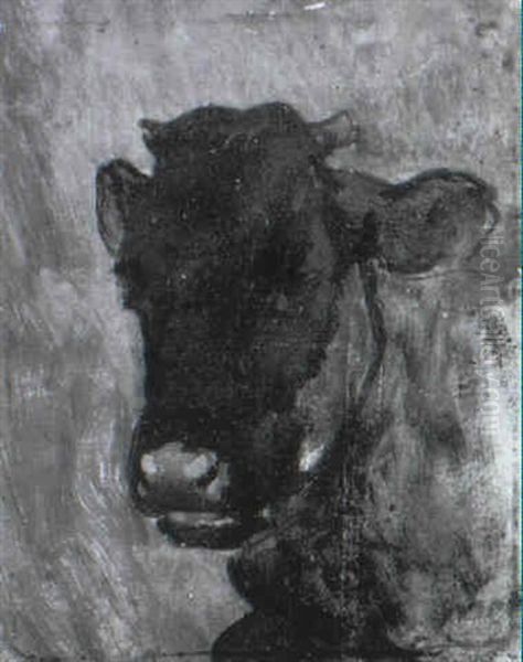 Jungkuhportrait Oil Painting by Thomas Ludwig Herbst