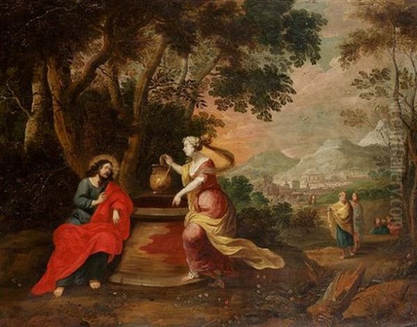 The Return From The Flight Into Egypt Oil Painting by Willem van, the Elder Herp