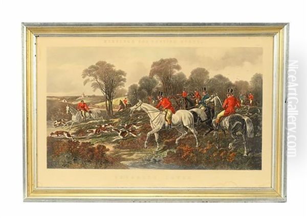 Breaking Cover Oil Painting by John Frederick Herring