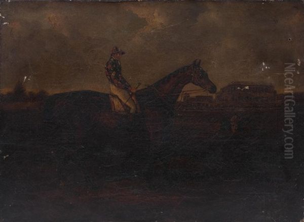 Memnon With William Scott Up, 1825 Oil Painting by John Frederick Herring