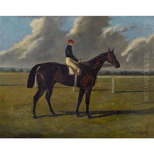 Charles Xii, Winner St. Leger Oil Painting by John Frederick Herring