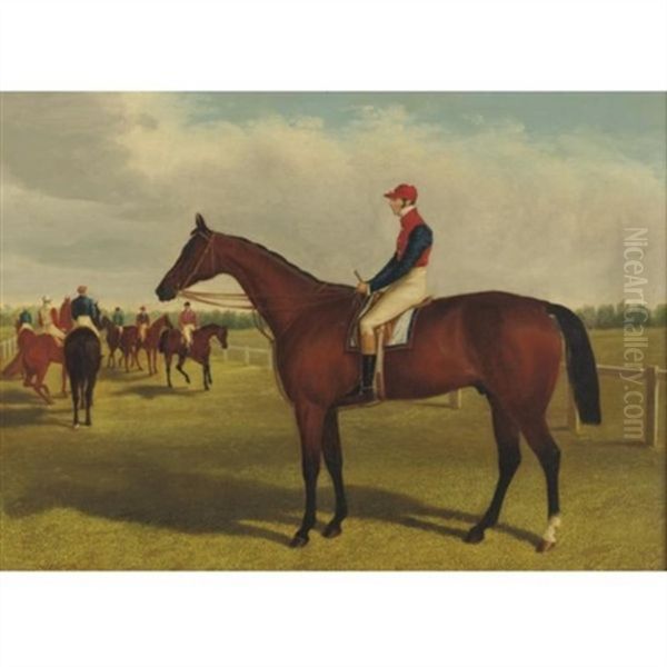 Don John, Winner Of The St. Leger, 1838 And The St. Leger, 1839 Oil Painting by Herring, James