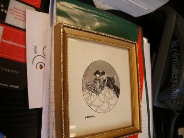 Casanova Oil Painting by G.P. Barbier