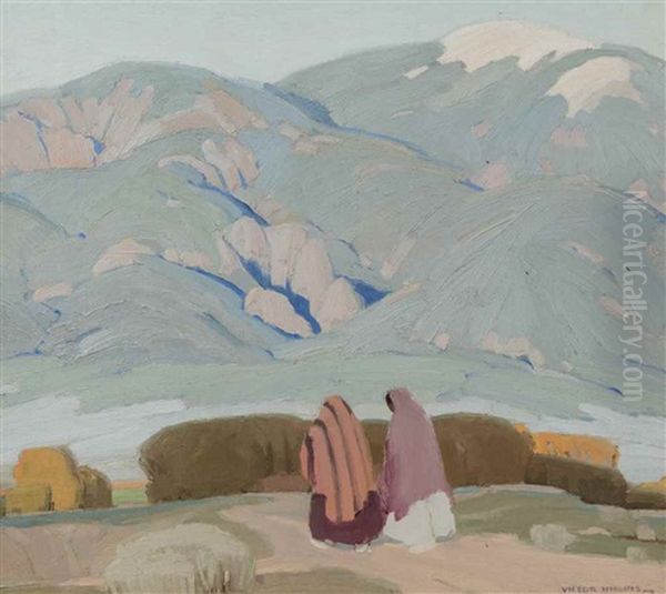 Going Home Oil Painting by Victor, William Higgins