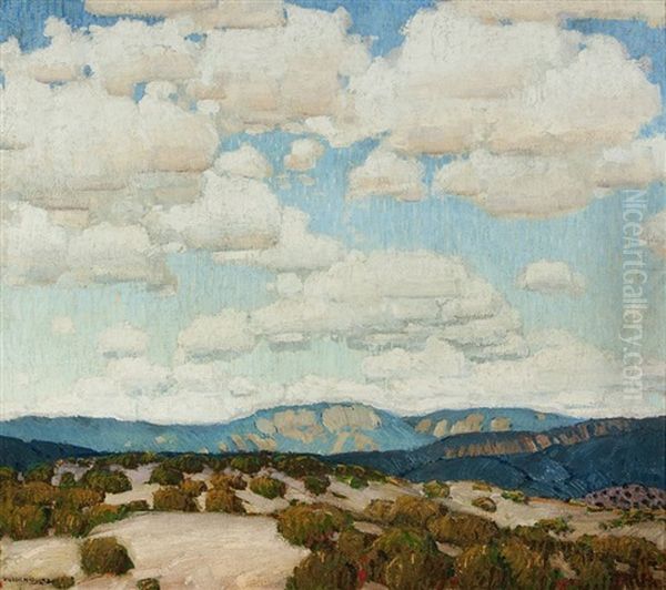 New Mexico Sky Oil Painting by Victor, William Higgins