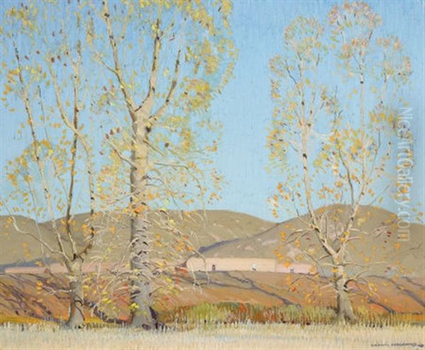 November -country Landscape Oil Painting by Victor, William Higgins