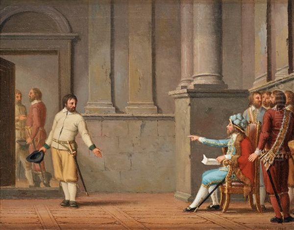 Engelbreckt Och K: Eric Xiii Oil Painting by Pehr Hillestroem