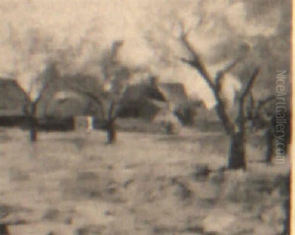 Between Seasons Oil Painting by Laura Coombs Hills