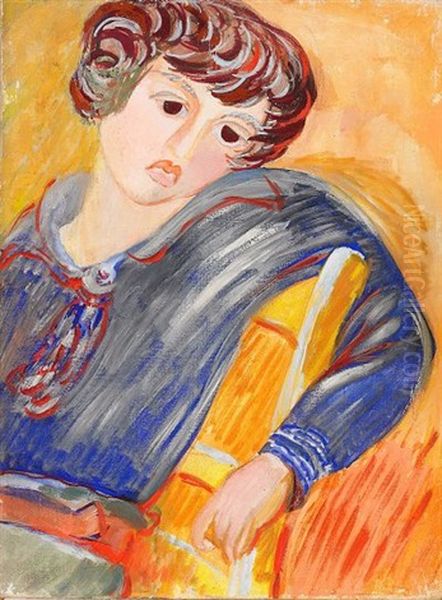 Ivan Oil Painting by Sigrid Hjerten