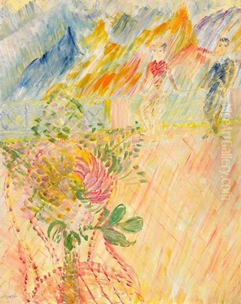 Stilleben Oil Painting by Sigrid Hjerten