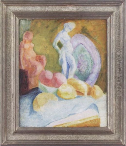 Stilleben Oil Painting by Sigrid Hjerten