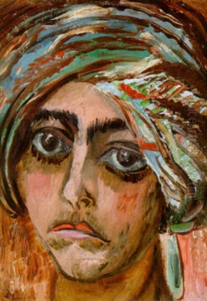 Mulattskan Oil Painting by Sigrid Hjerten