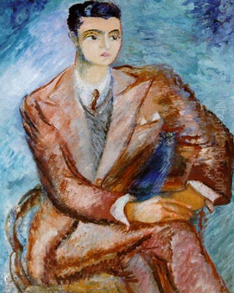 Sicilianaren Oil Painting by Sigrid Hjerten