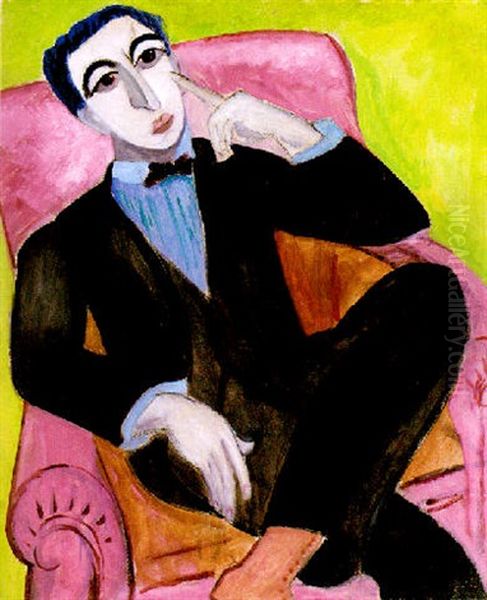 Isaac I Fatoljen Oil Painting by Sigrid Hjerten