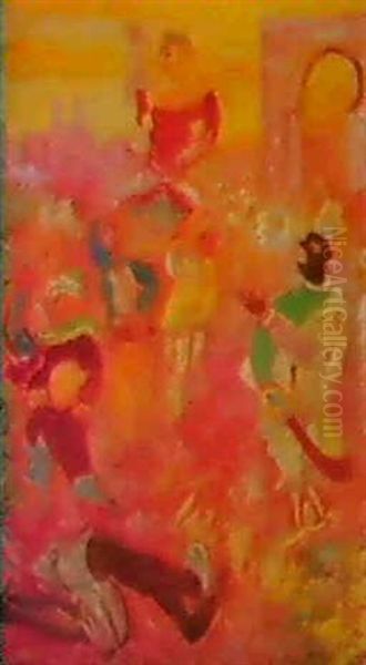 Moguls Kungaring Oil Painting by Sigrid Hjerten