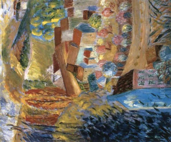 Landskap Fran Paris Med Omgivningar Oil Painting by Sigrid Hjerten