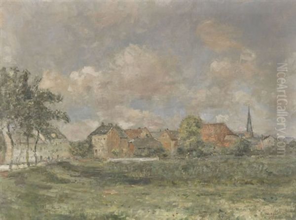 Ansicht Von Wedel Oil Painting by Rudolf Hoeckner