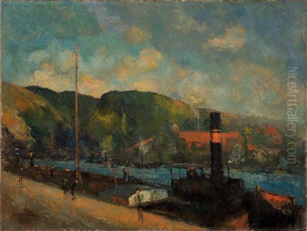 Rouen Oil Painting by Pierre Hode