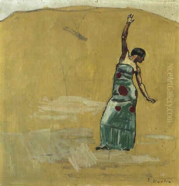 Danseuse Oil Painting by Ferdinand Hodler